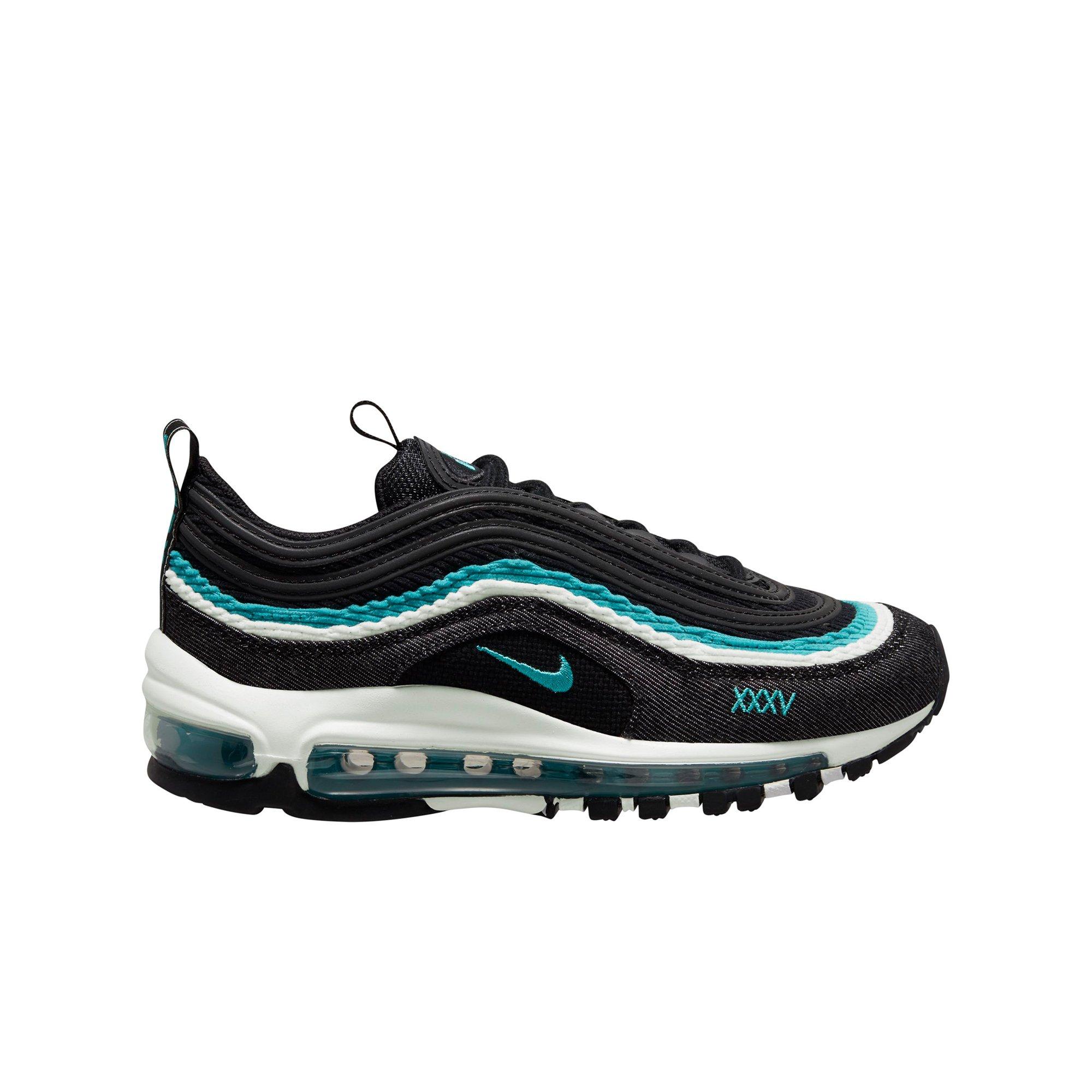 Air max 97 hot sale black grade school